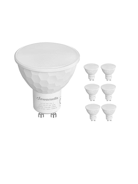 Image for Set Of 6 Led Bulb Dimmable, Gu10, 2700K, 5 Watts