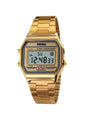 Image for Men'S Golden Digital Retro Watch With 30M Water Resistance