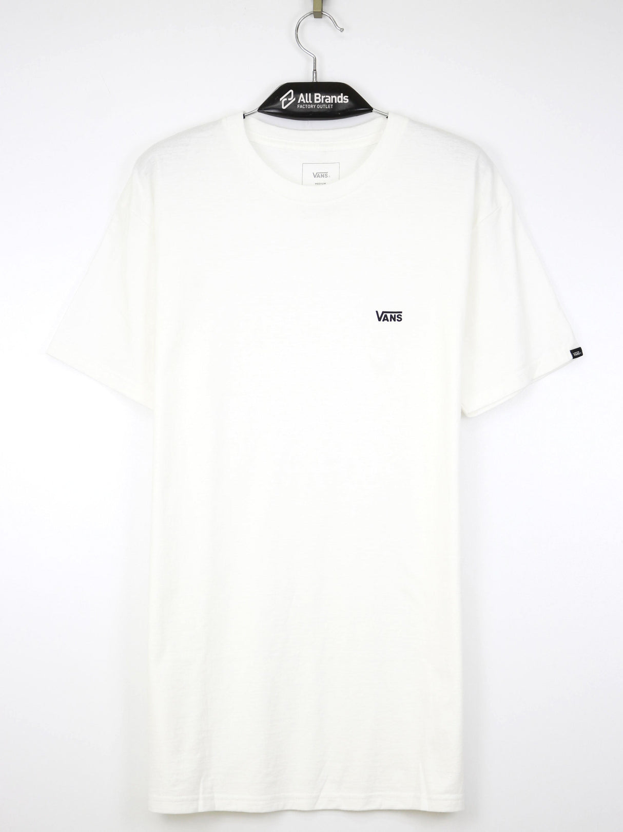 Image for Men's Chest Brand Logo Printed T-Shirt,White