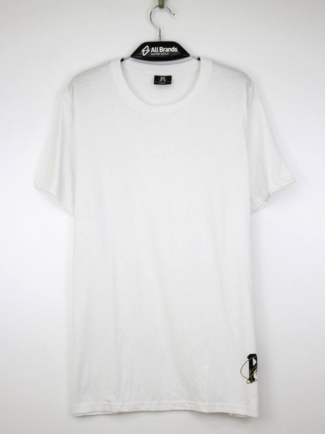 Image for Men's Brand Logo Printed T-Shirt,White