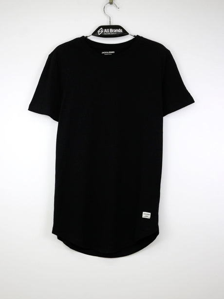 Image for Men's Brand Logo Embroidered Essential T-Shirt,Black