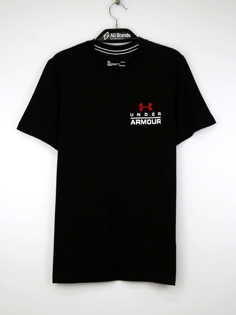 Image for Men's Brand Logo Printed Loose Fit T-Shirt,Black