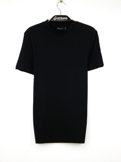 Image for Men's Plain Solid T-Shirt,Black