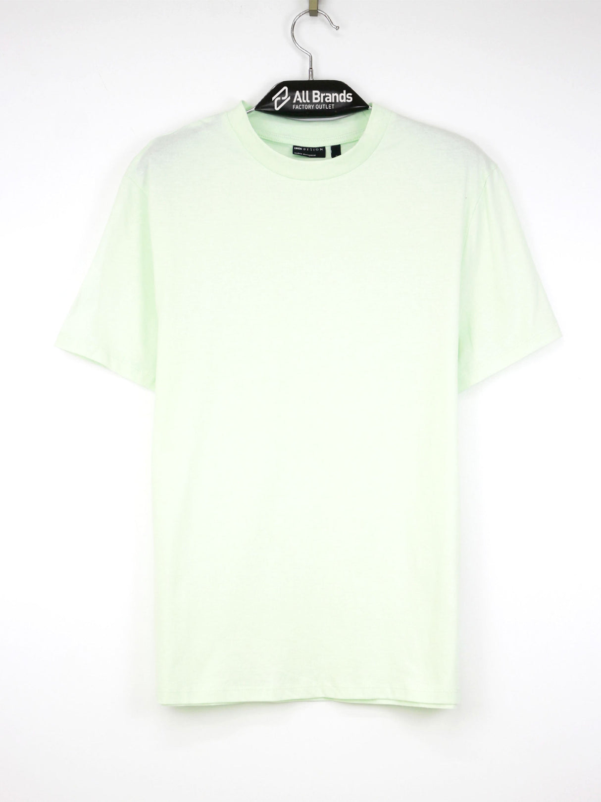 Image for Men's Plain Solid T-Shirt,Light Green