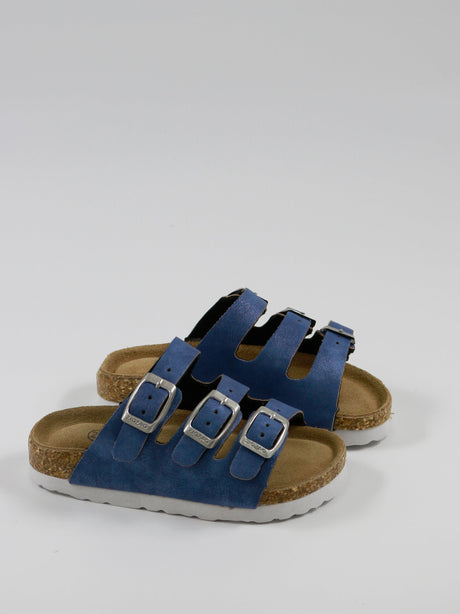 Image for Kids Girl Brillant  Cork Sandals,Blue