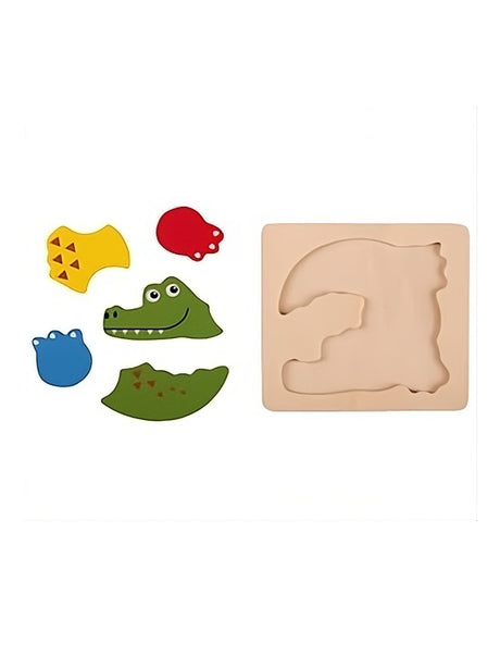 Image for Wooden Puzzle, Crocodile