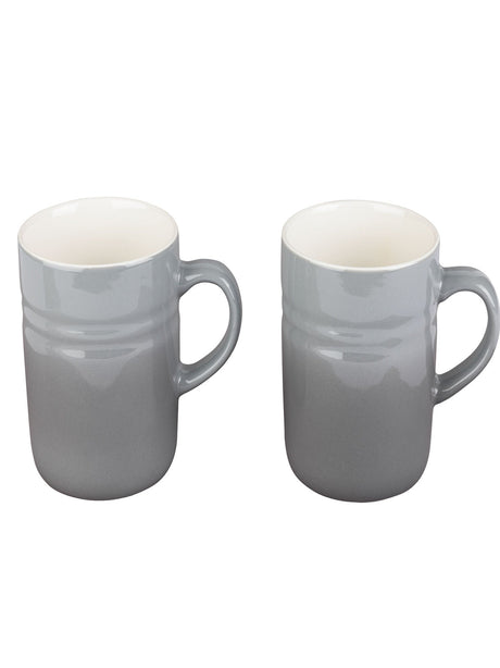 Image for Coffee Mugs, Grey, Set Of 2