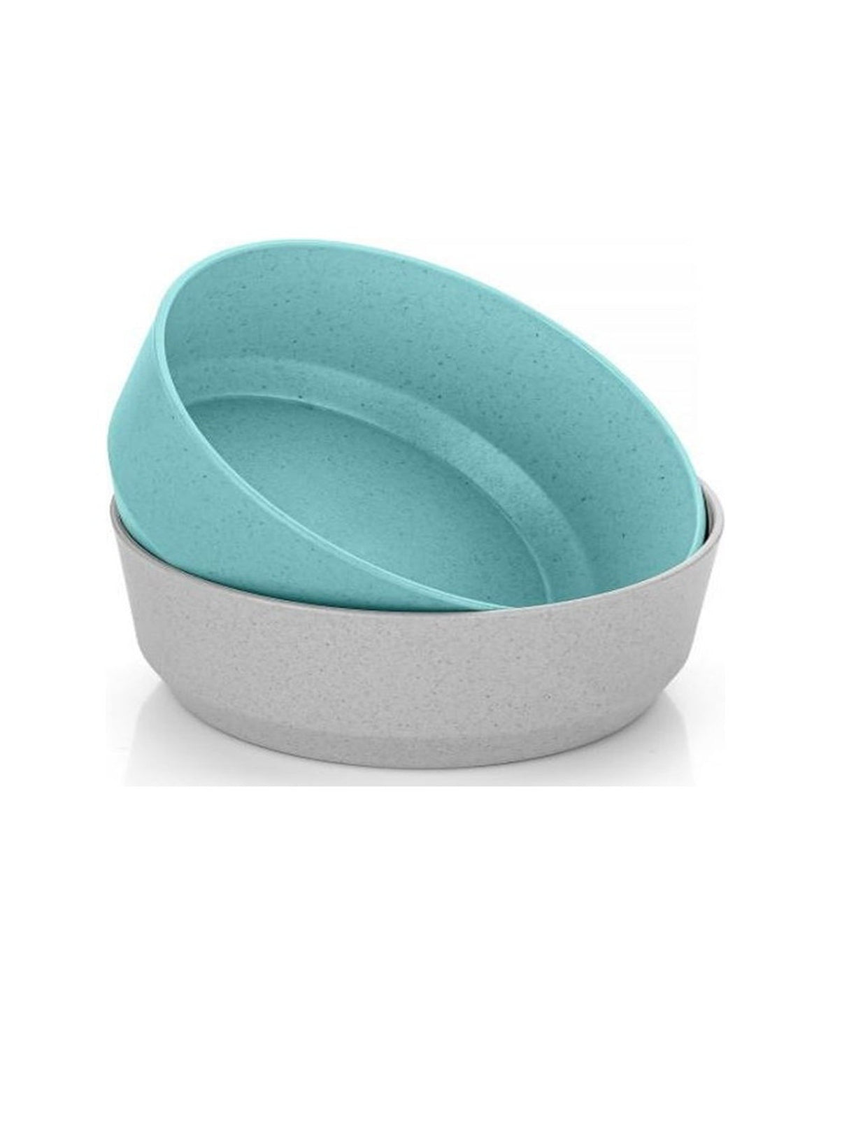 Image for Baby Bowls Or Trays, Blue Gray, Set Of 2