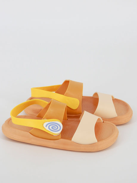 Image for Kids Girl Velcro Slide Sandals,Multi
