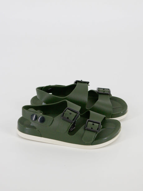 Image for Kids Boy Slide Sandals,Olive