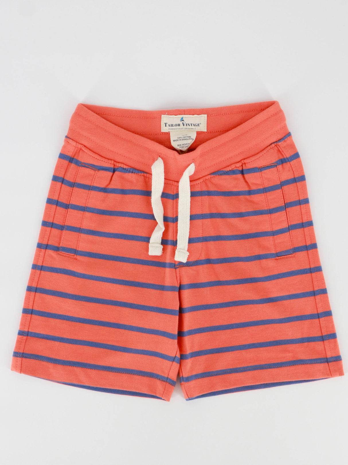 Image for Kids Boy Striped Short,Orange