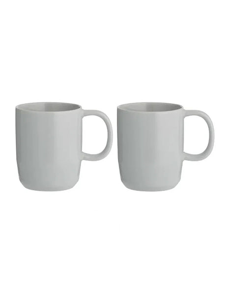 Image for White Mugs, Set Of 2