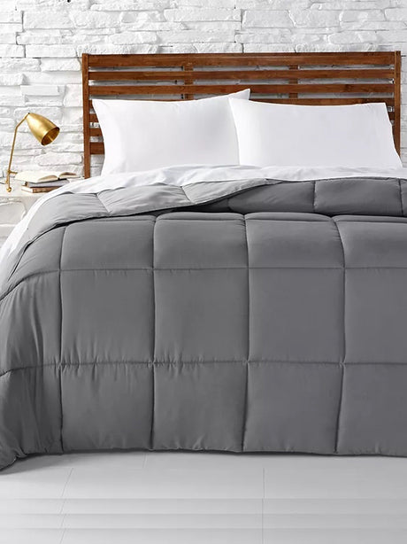 Image for Down Alternative Solid Reversible Comforter