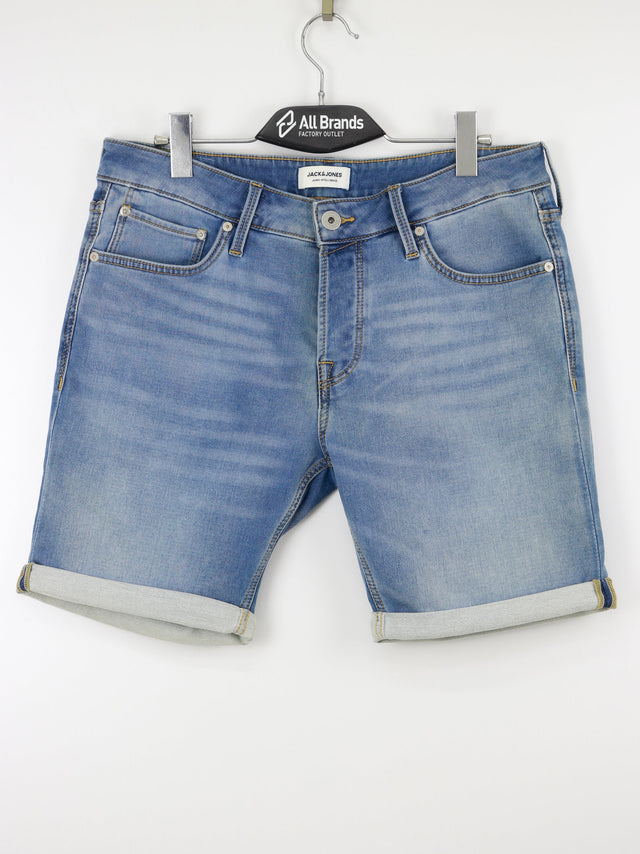 Men's Washed Denim Short,Blue – All Brands Factory Outlet