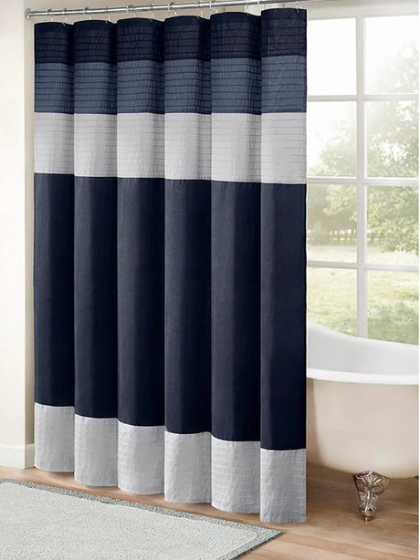 Image for Amherst Faux Silk Shower Curtain
