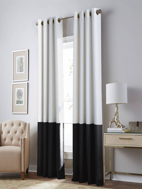 Image for Block Grommet Curtain Panel