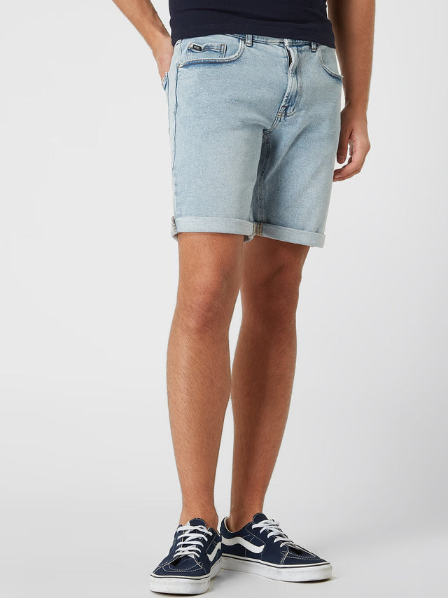 Image for Men's Denim Short,Light Blue