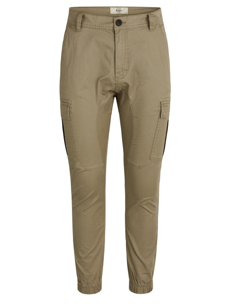 Image for Men's Plain Solid Cargo Pant,Olive