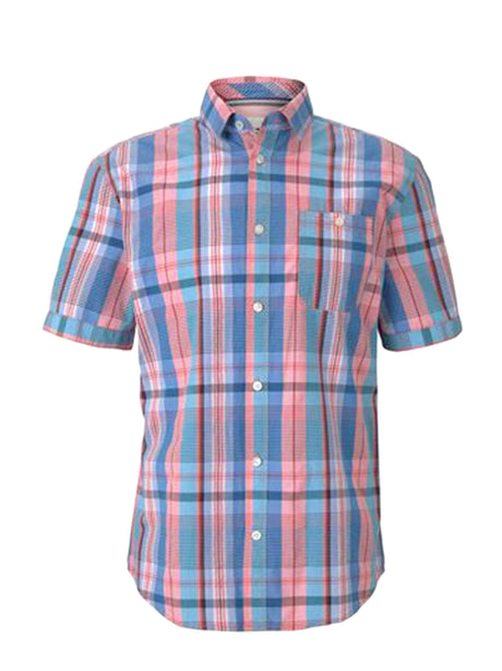 Image for Men's Plaid Dress Shirt,Multi
