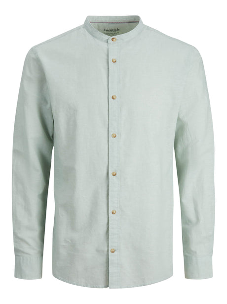 Image for Men's Plain Solid Dress Shirt,Light Green