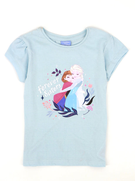 Image for Kids Girl Graphic Printed Top,Light Blue