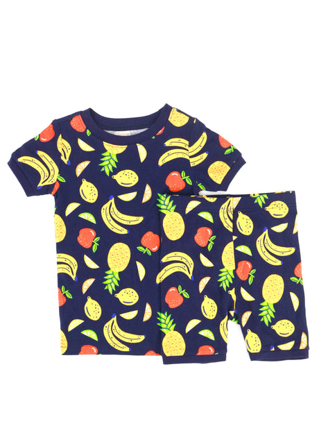 Image for Kids Boy Fruits Printed 2 Pieces Sleepwear Set,Navy