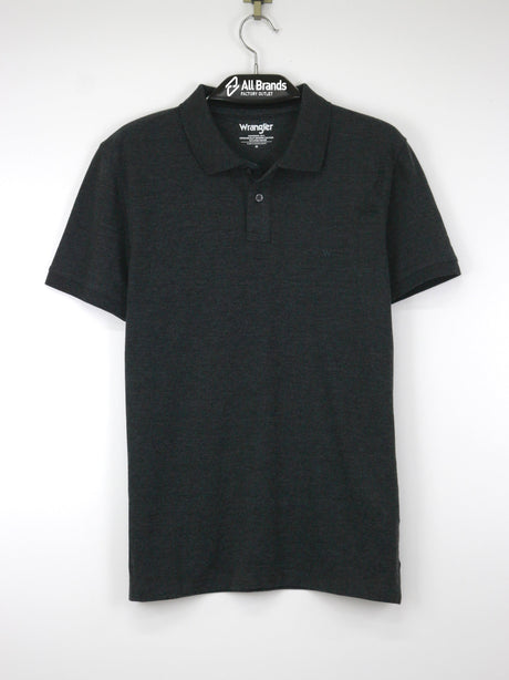 Image for Men's Textured Polo Shirt,Dark Grey