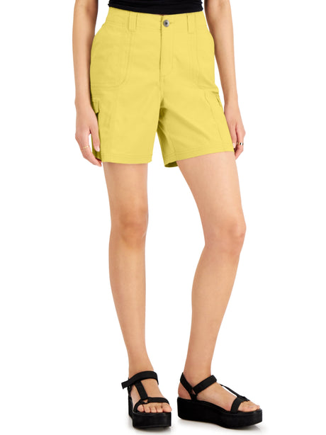 Image for Women's Plain Solid Short,Yellow