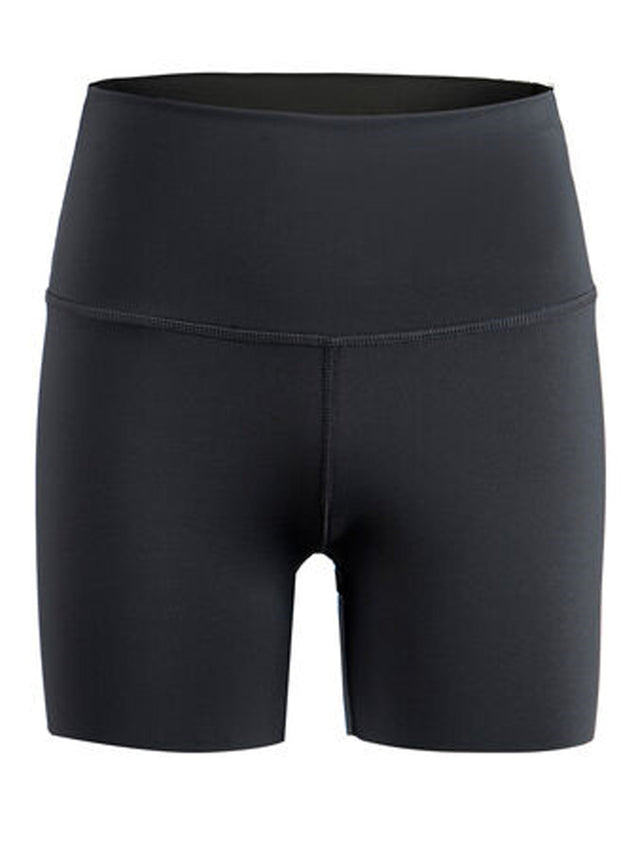 Image for Women's Plain Solid Biker Short,Dark Grey