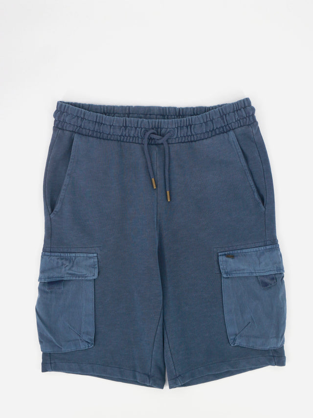 Image for Men's Washed Pull On Short,Navy