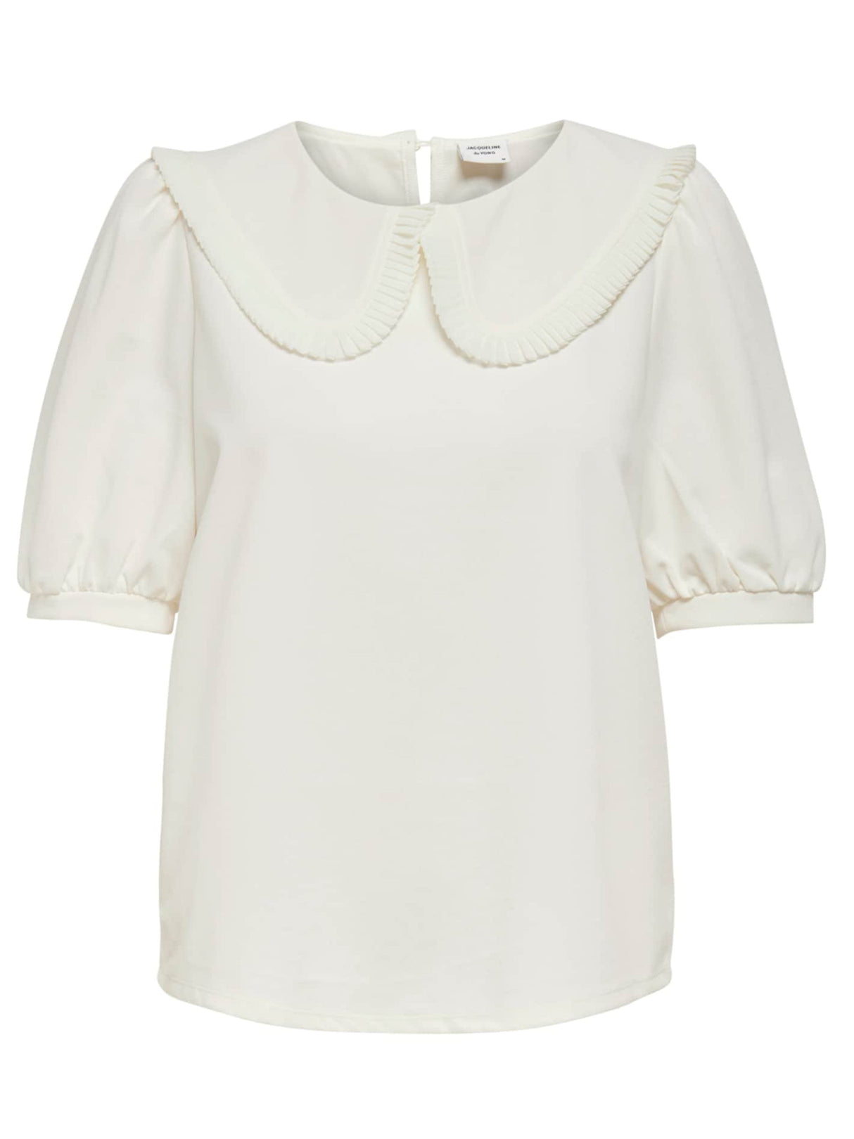 Image for Women's Detailed Collar Top Women,Off White