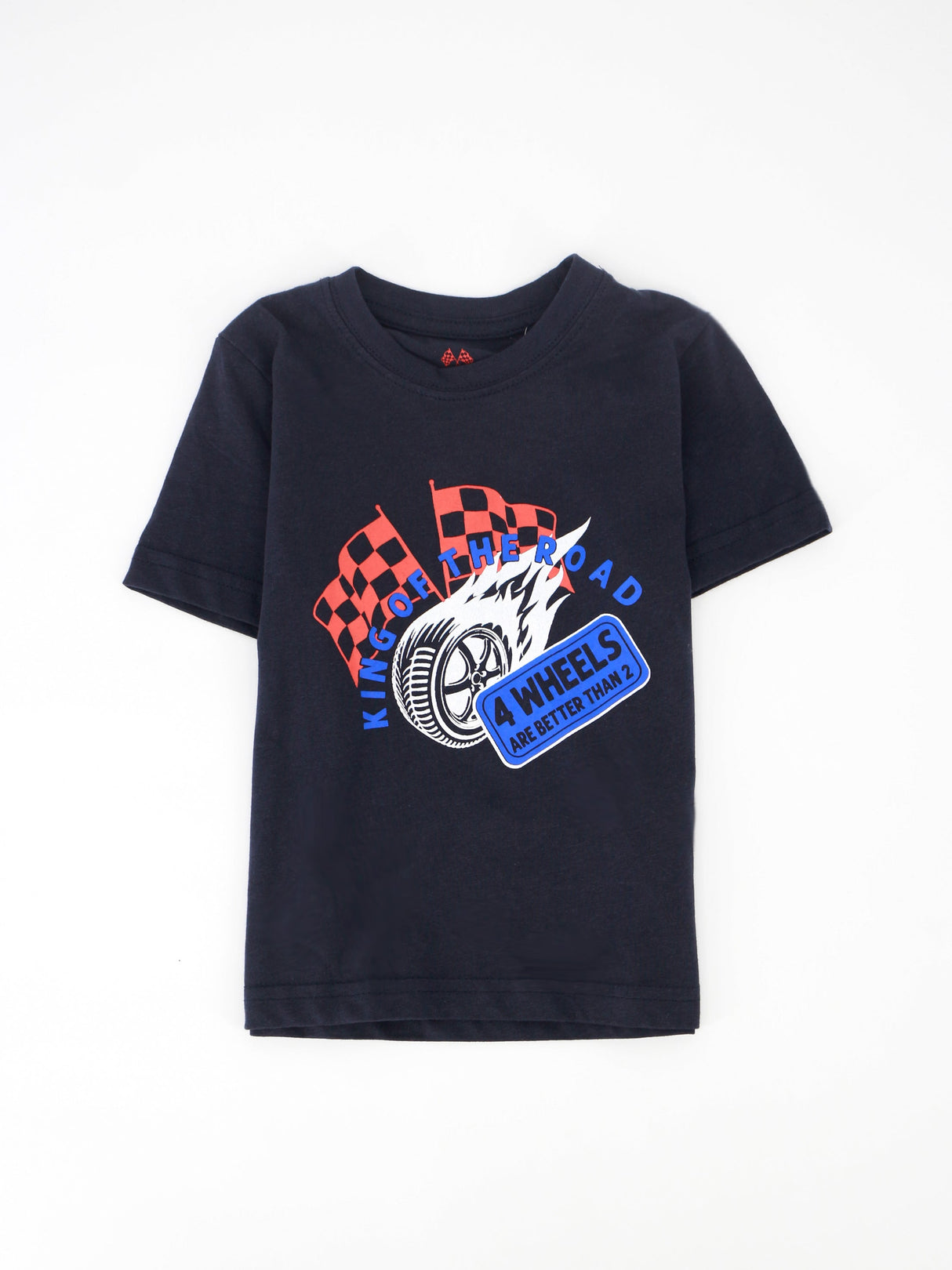 Image for Kids Boy Graphic Printed T-Shirt,Navy