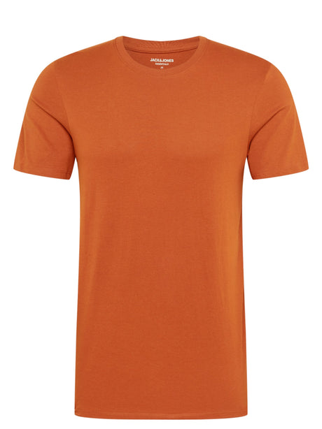 Image for Men's Plain Solid T-Shirt,Brick