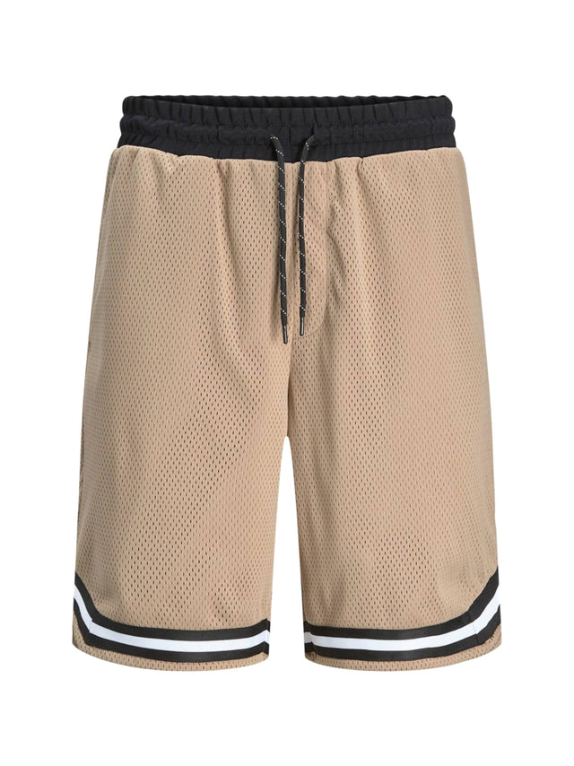 Image for Men's Basketball Sweat Short,Beige