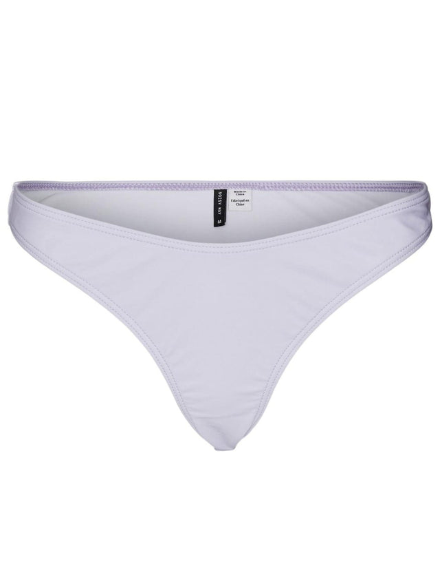 Image for Women's Plain Solid Bikini Bottom,Light Purple