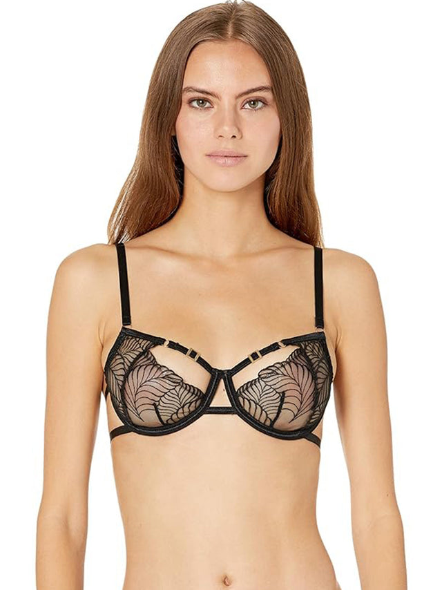 Image for Women's Lace Bra,Black