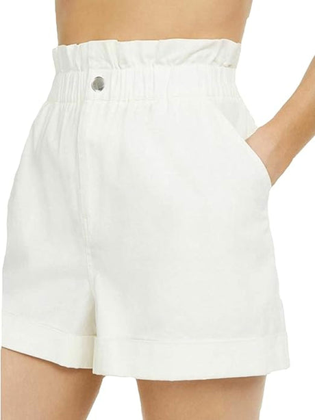 Image for Women's Plain Solid Short,White