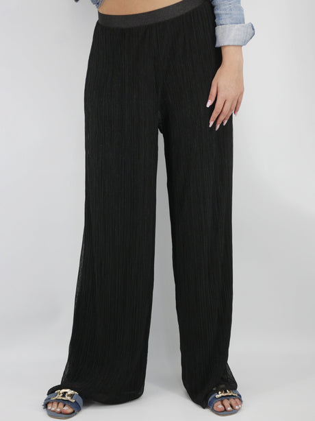 Image for Women's Brilliant Wide Leg Pants,Black