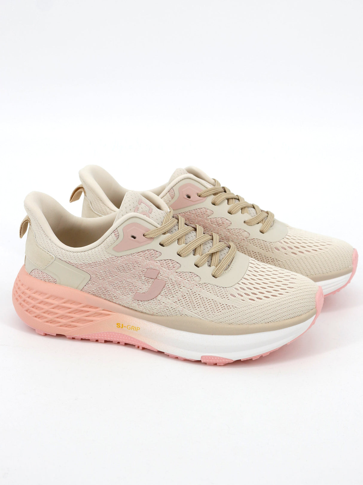 Image for Women's Textured Running Shoes,Beige