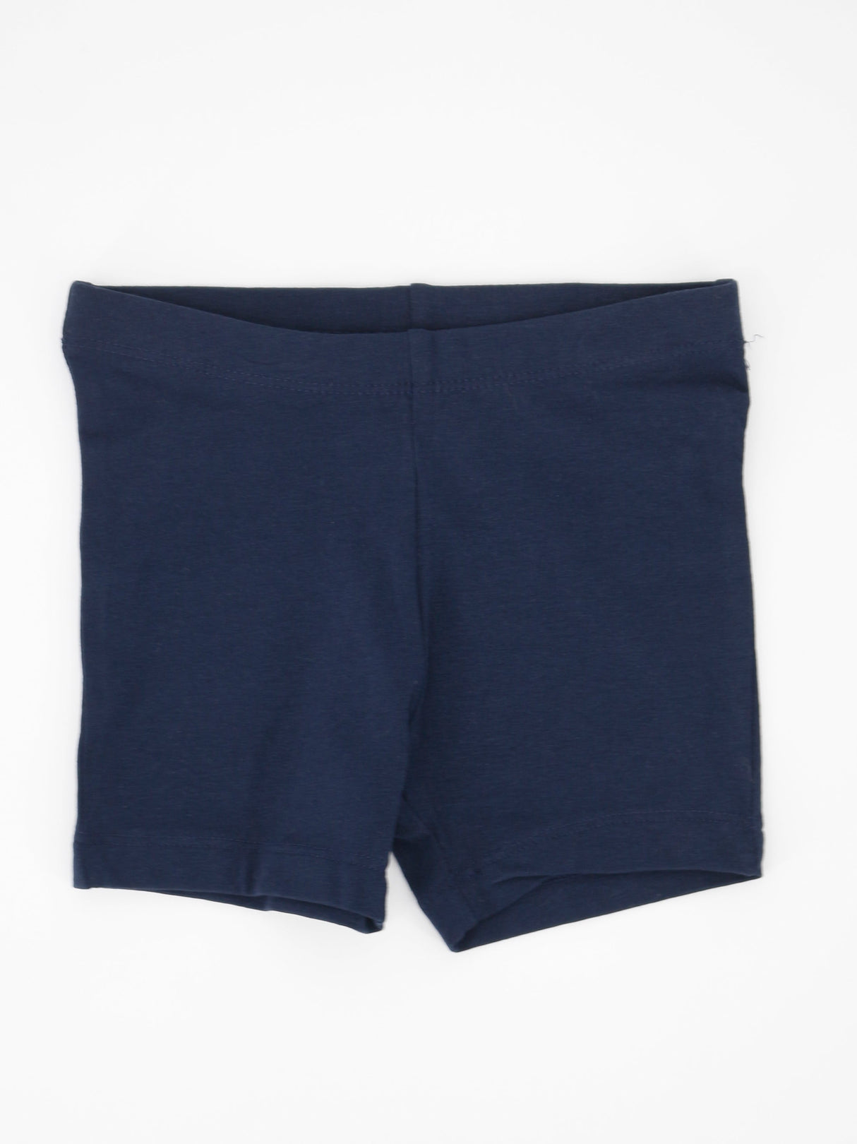 Image for Kids Girl Plain Solid Biker Short,Navy