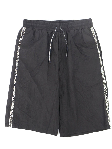 Image for Men's Graphic Printed Short,Black