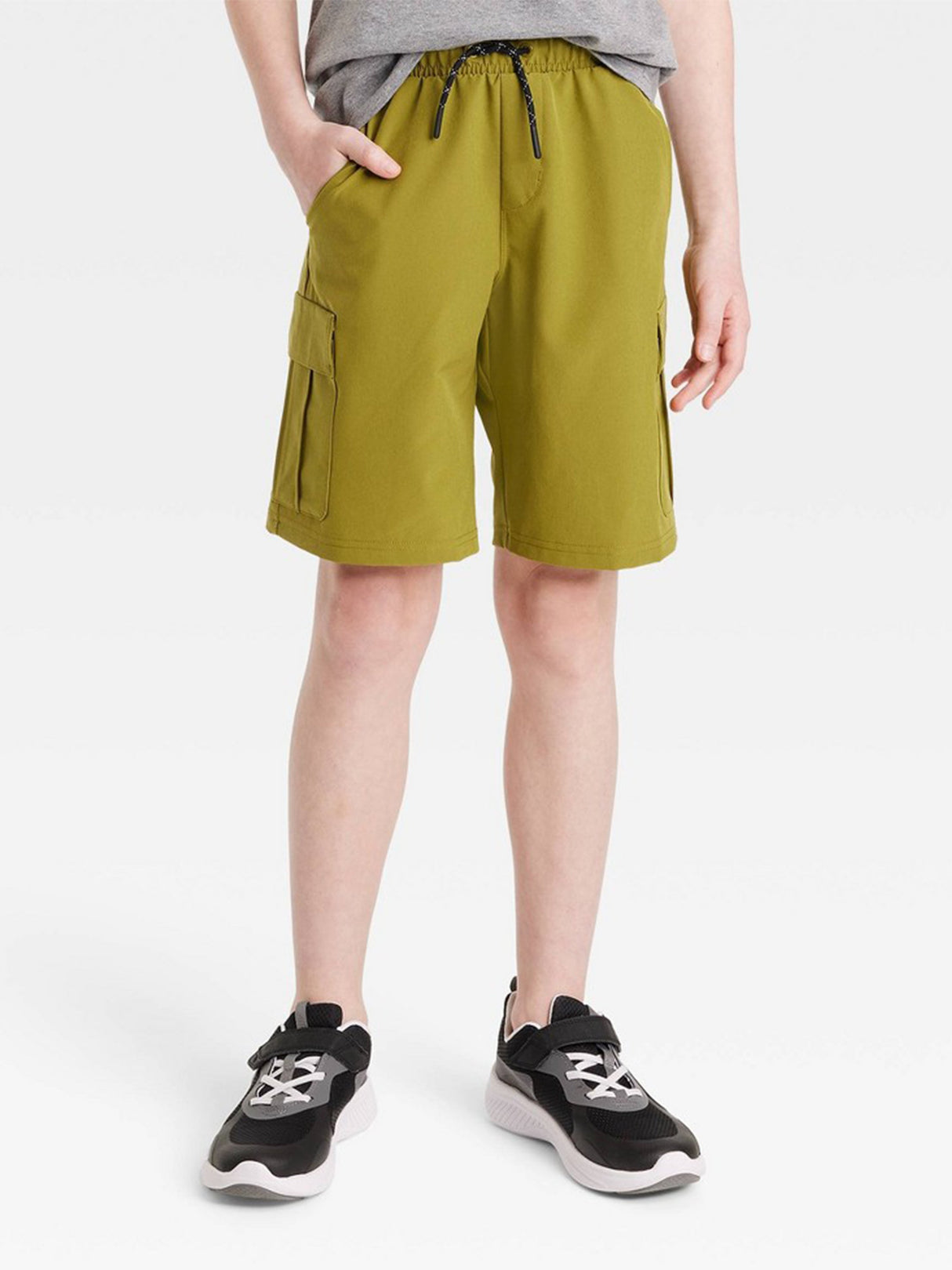 Image for Kids Boy Adventure Short,Olive