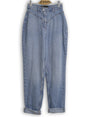 Image for Women's Washed Jeans,Light Blue