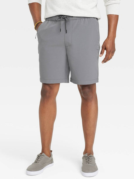 Image for Men's Plain Solid Short,Grey