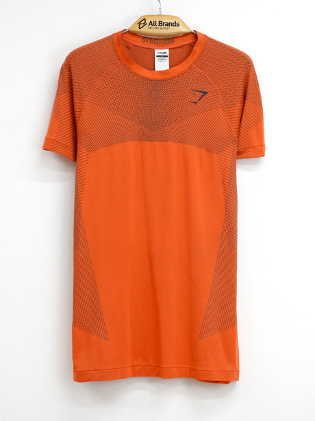 Image for Men's Brand Logo Printed Sport Top,Orange