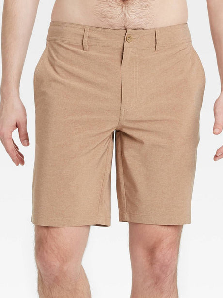 Image for Men's Textured Swim Short,Beige