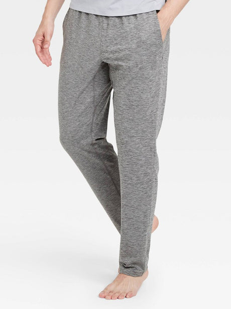 Image for Men's Stretch Tapered Joggers,Grey