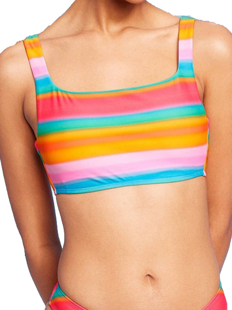 Image for Women's Color Block Bikini Top,Multi