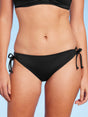 Image for Women's Plain Solid Bikini Bottom,Black