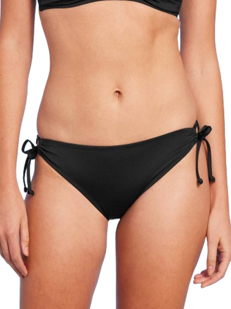 Image for Women's Side Keyhole Bikini Bottom,Black
